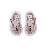Boss Kids Sandali Trasparenti con Logo per Neonati