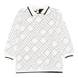 Elisabetta Franchi La Mia Bambina Abito con Motivo Geometrico Panna per Neonate