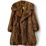 Dsquared2 Kids Cappotto in Pelliccia Moro