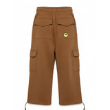 Barrow Kids Pantalone Cargo Marrone Unisex per Bambini