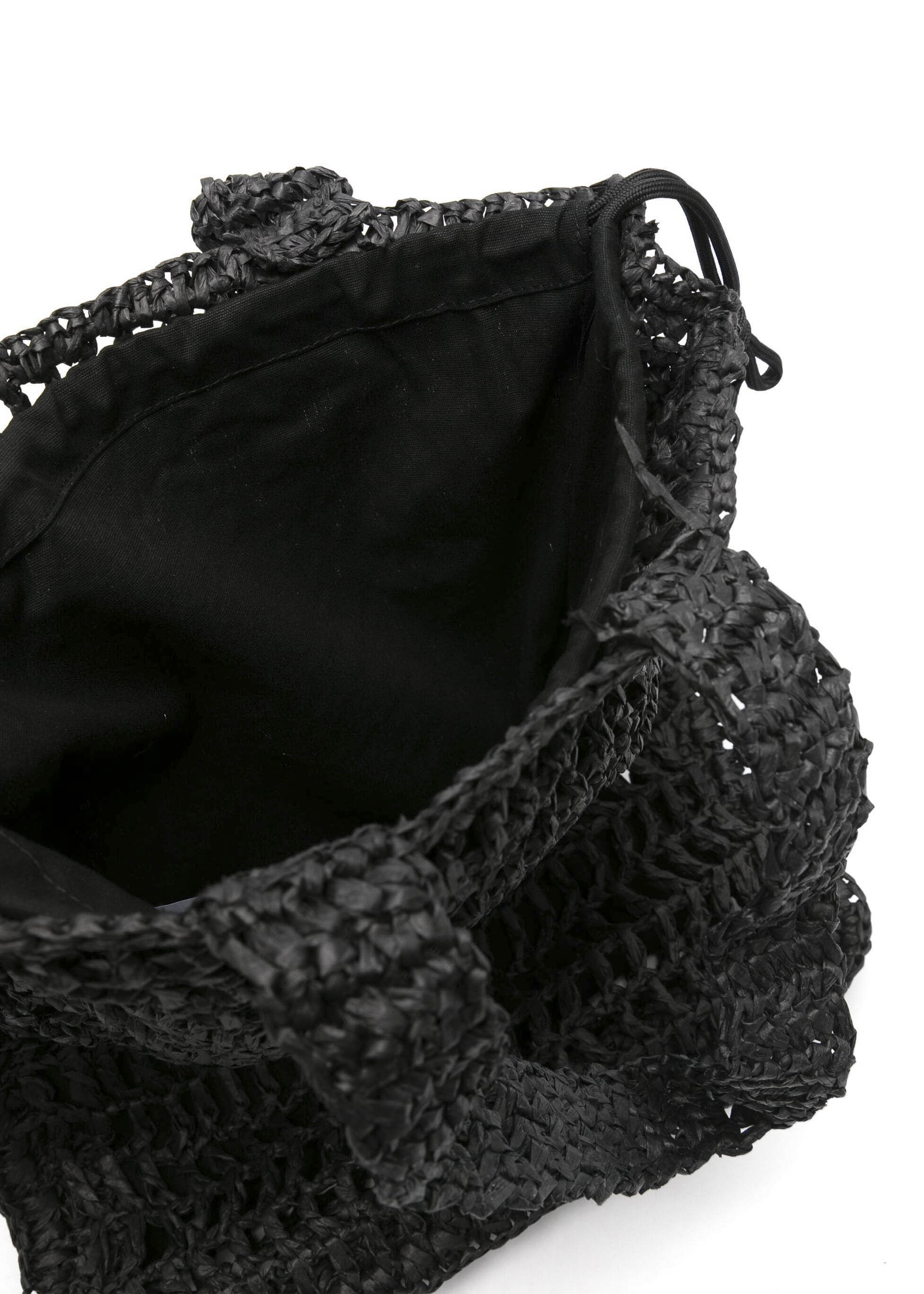 MSGM Kids Borsa a Spalla Nera Florence Kids (dettaglio)