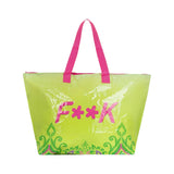 EffeK Shopping Bag Verde/Fucsia per Bambini