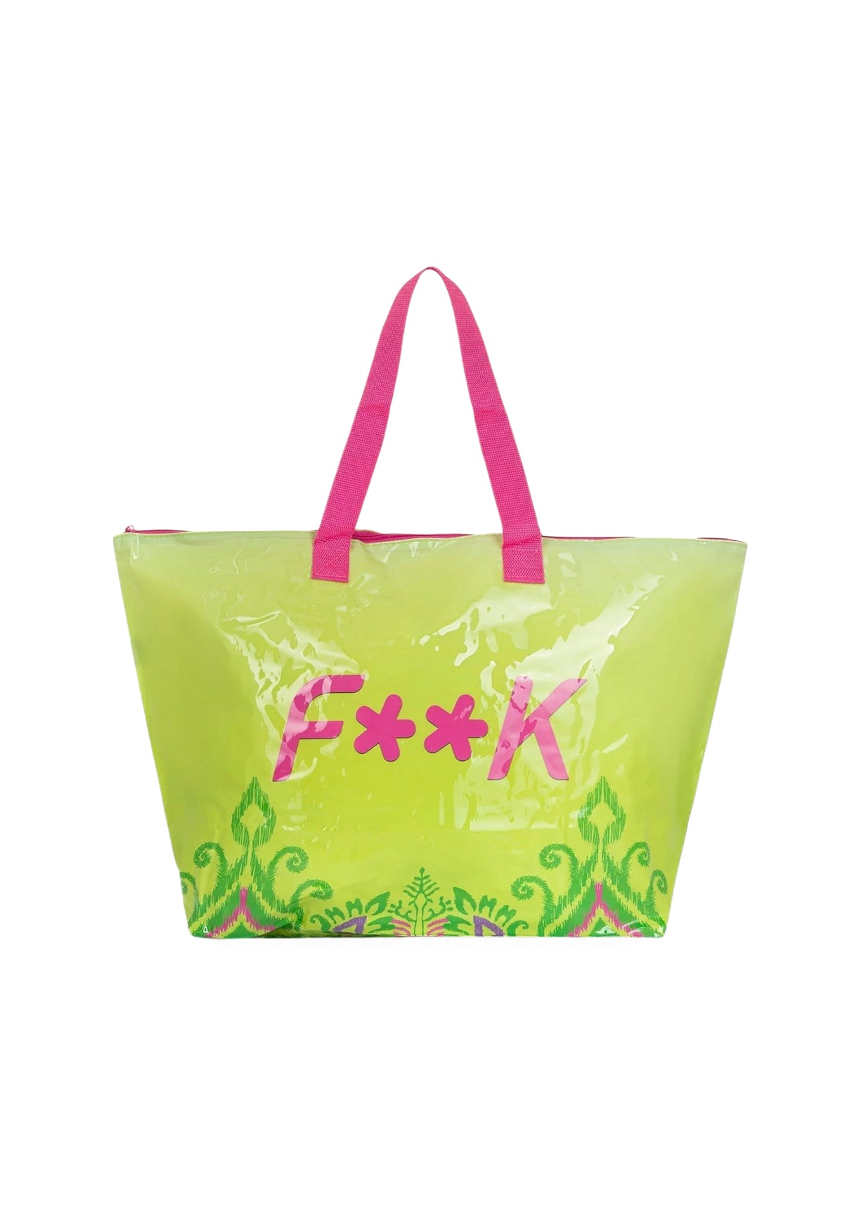 EffeK Shopping Bag Verde/Fucsia per Bambini