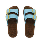 Sensi Kids Prestige Light Blue Double Band Sandal for Girls