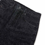 Diesel Kids Gonna Nera Denim Hotfix per Bambine