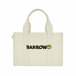 Barrow Kids Borsa Tote Crema con Logo per Bambine (fronte)