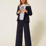 Twinset Kids Giacca a Righe con Capuccio per Bambine