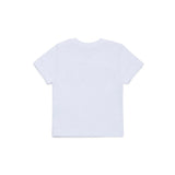 Dsquared2 Kids White T-shirt with ICON Print for Newborns