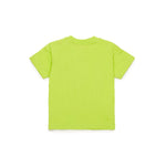 Diesel Kids T-shirt Verde Mela con Logo Degradè per Neonati