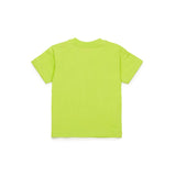 Diesel Kids T-shirt Verde Mela con Logo Degradè per Neonati