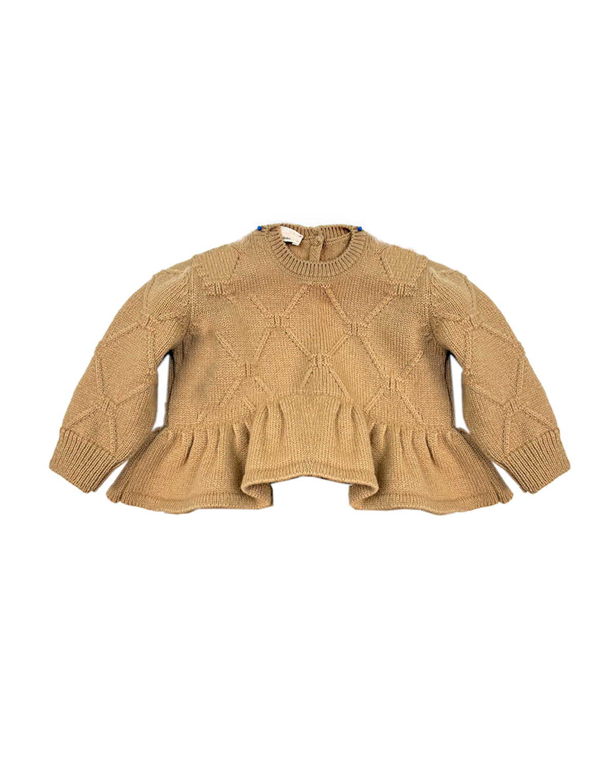Elisabetta Franchi Kids Completo Miele per Bambine