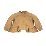 Elisabetta Franchi Kids Completo Miele per Bambine