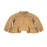 Elisabetta Franchi Kids Completo Miele per Bambine