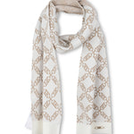 Michael Kors Kids Sciarpa avorio  con Stampa