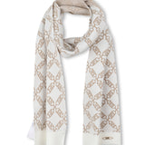 Michael Kors Kids Sciarpa avorio  con Stampa