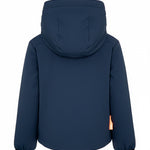 SUNS Kids Giubbotto Blu con Cappuccio e Interno in Pelliccia per Neonati