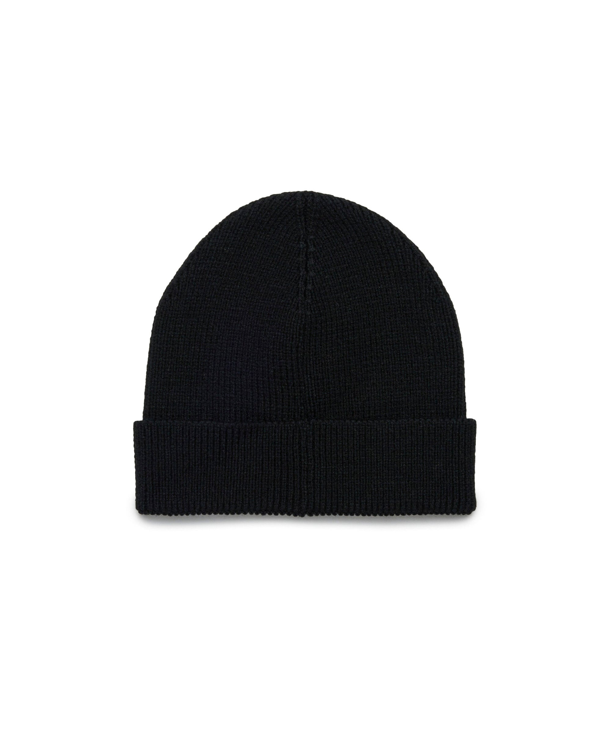 Diesel Kids Cappello Beanie Nero con Oval D