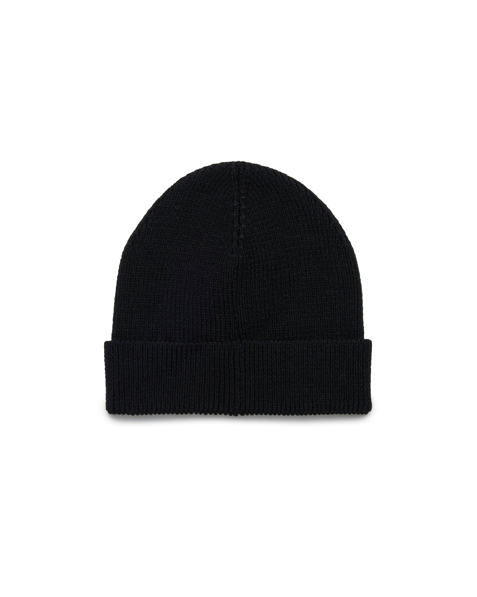 Diesel Kids Cappello Beanie Nero con Oval D