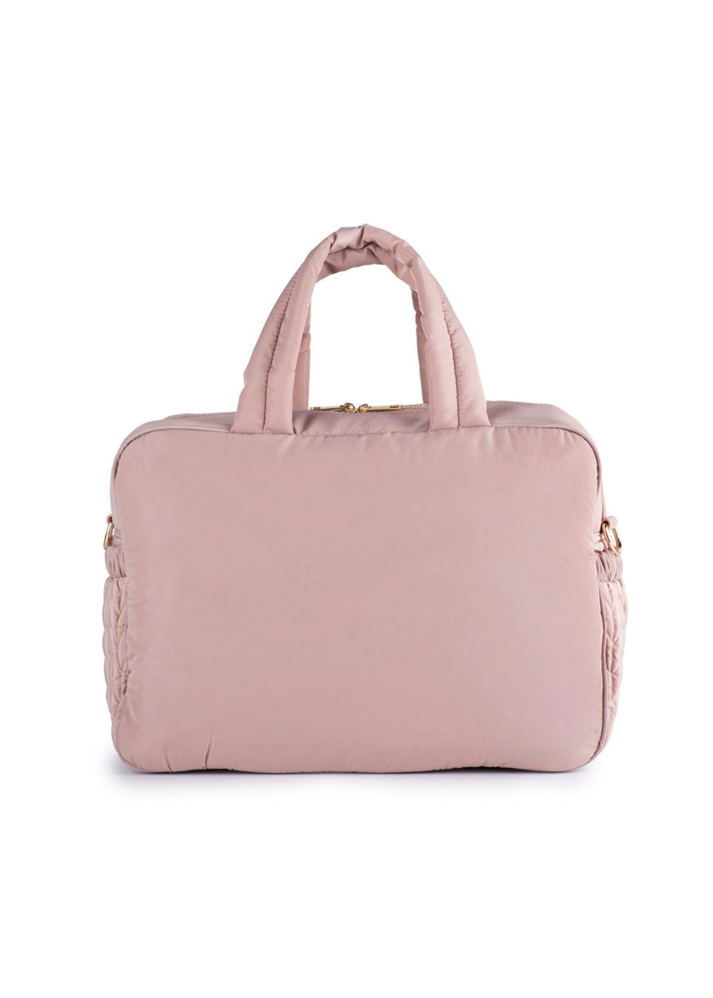 Love Bag Borsa Mamma 48 Ore Rosa Intrecciata
