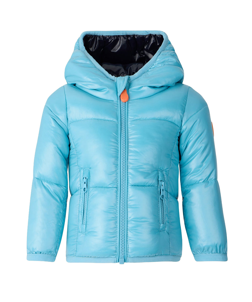 Save The Duck Kids Piumino Imbottito Azzurro per Neonati