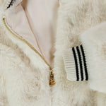 Twinset Kids Bomber in Eco-Pelliccia per Bambine