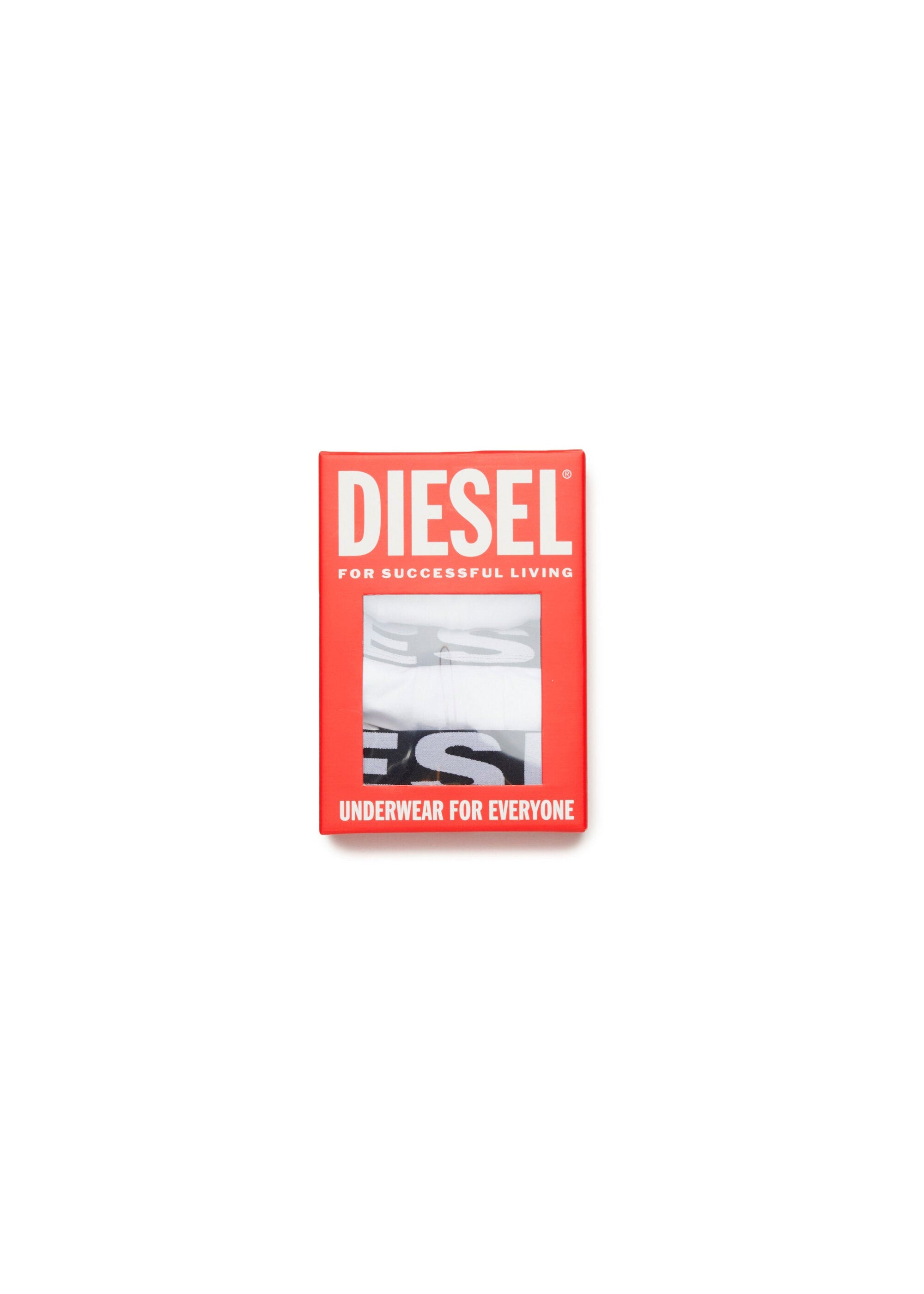Diesel Kids Boxer Bianchi con Banda Logo per Bambini