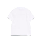 Moschino Kids Polo Bianca con Stampa Toy per Neonati