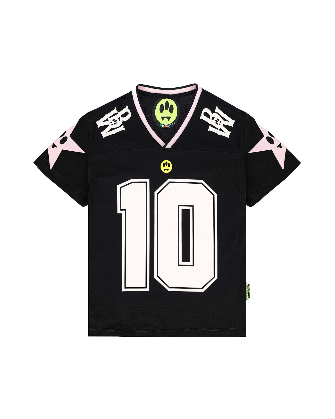 Barrow Kids T-Shirt Nera Sportiva Per Bambine