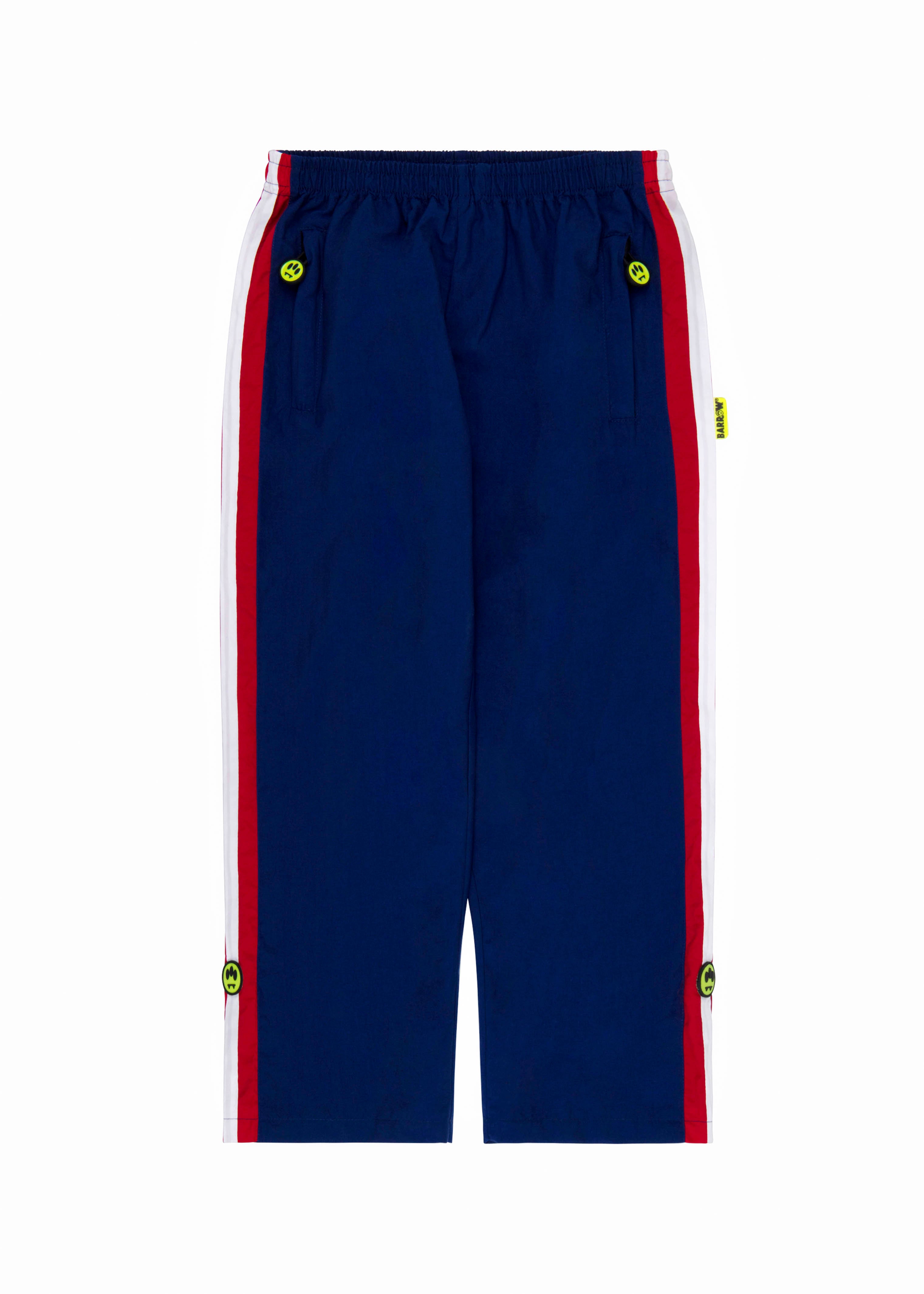 Barrow Kids Pantaloni Blu con Logo per Bambini