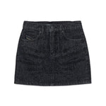 Diesel Kids Gonna Nera Denim Hotfix per Bambine