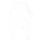 Moschino Kids Tutina Panna con Logo Teddy per Neonati