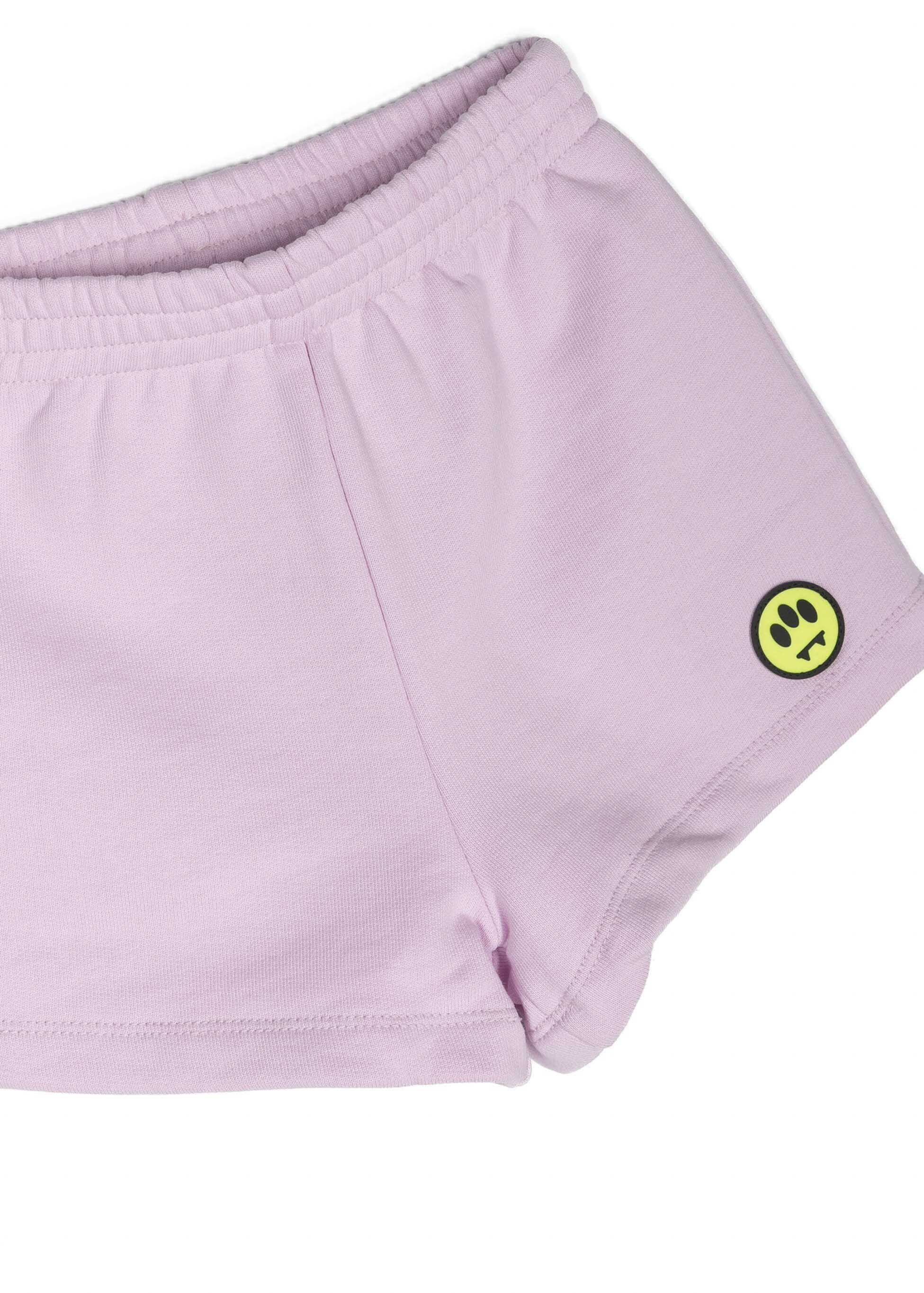 Barrow Kids Completo T-shirt e Short Bianco/Rosa per Neonate