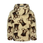 Barrow Kids Giacca Teddy Unisex con Cappuccio e Zip per Bambini