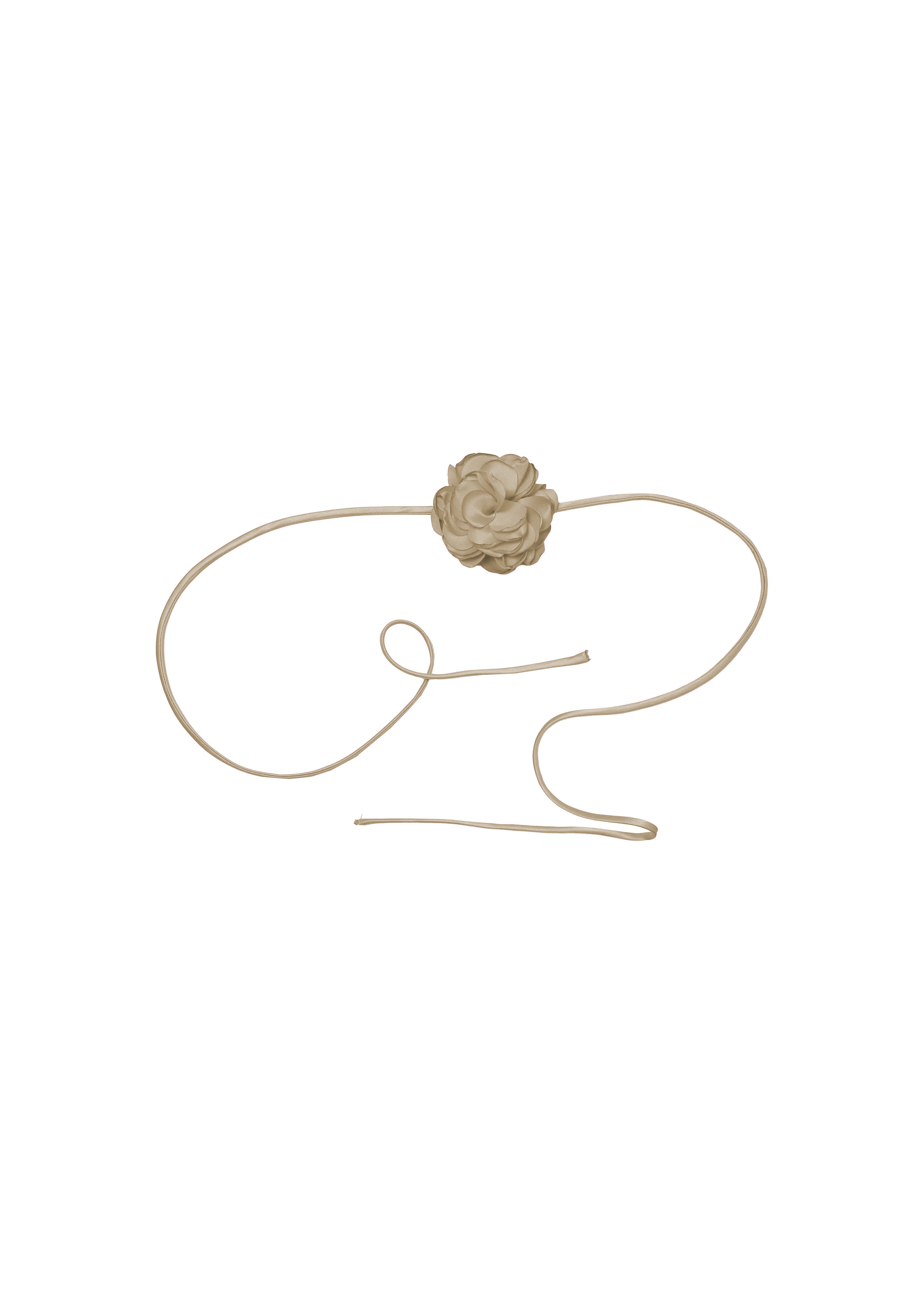 Vicolo Kids Choker Beige con Fiore per Bambine