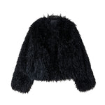 Patrizia Pepe Kids Pelliccia Nera per Bambine