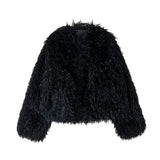 Patrizia Pepe Kids Pelliccia Nera per Bambine