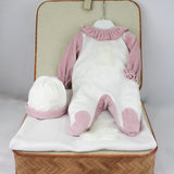 Deolinda Completo Rosa per Neonate