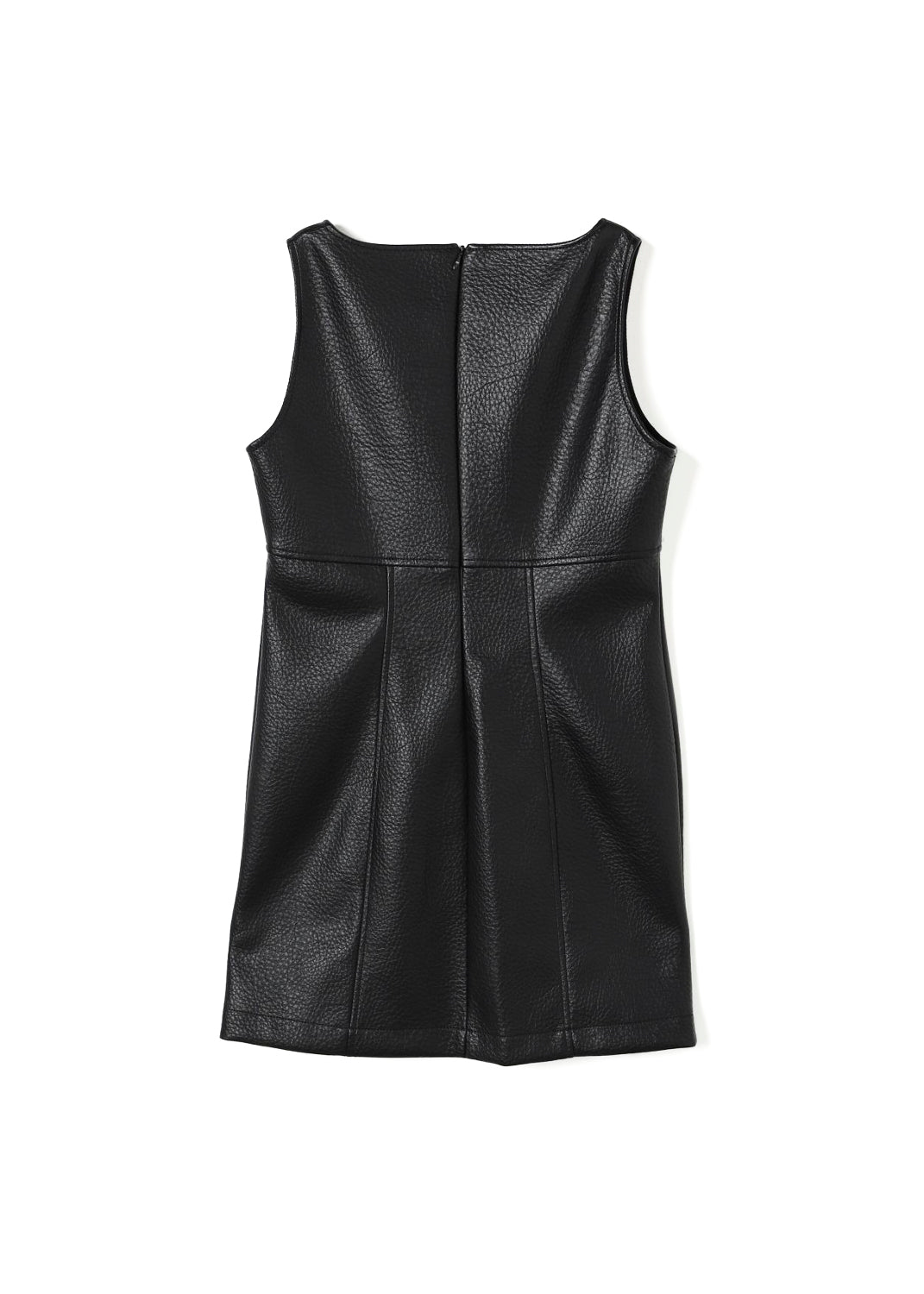 Elisabetta Franchi La Mia Bambina Abito Nero in Eco Pelle per Bambine
(retro)