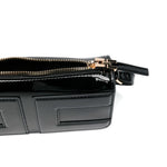 Elisabetta Franchi La Mia Bambina Borsa a Tracolla Nero con Logo per Bambine