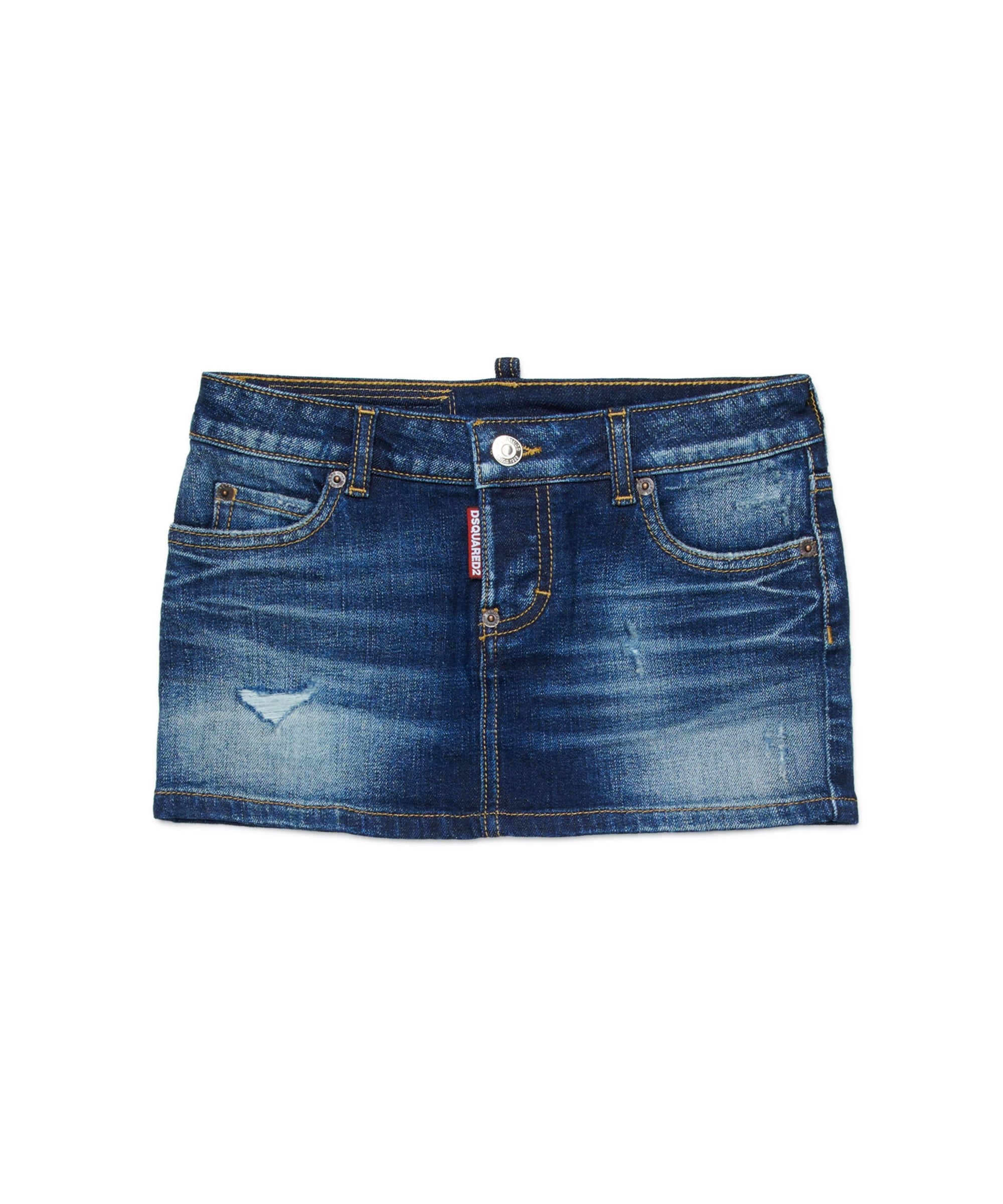 Dsquared2 Kids Minigonna Denim per Bambine
