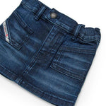 Diesel Kids Gonna Denim Scuro per Neonate