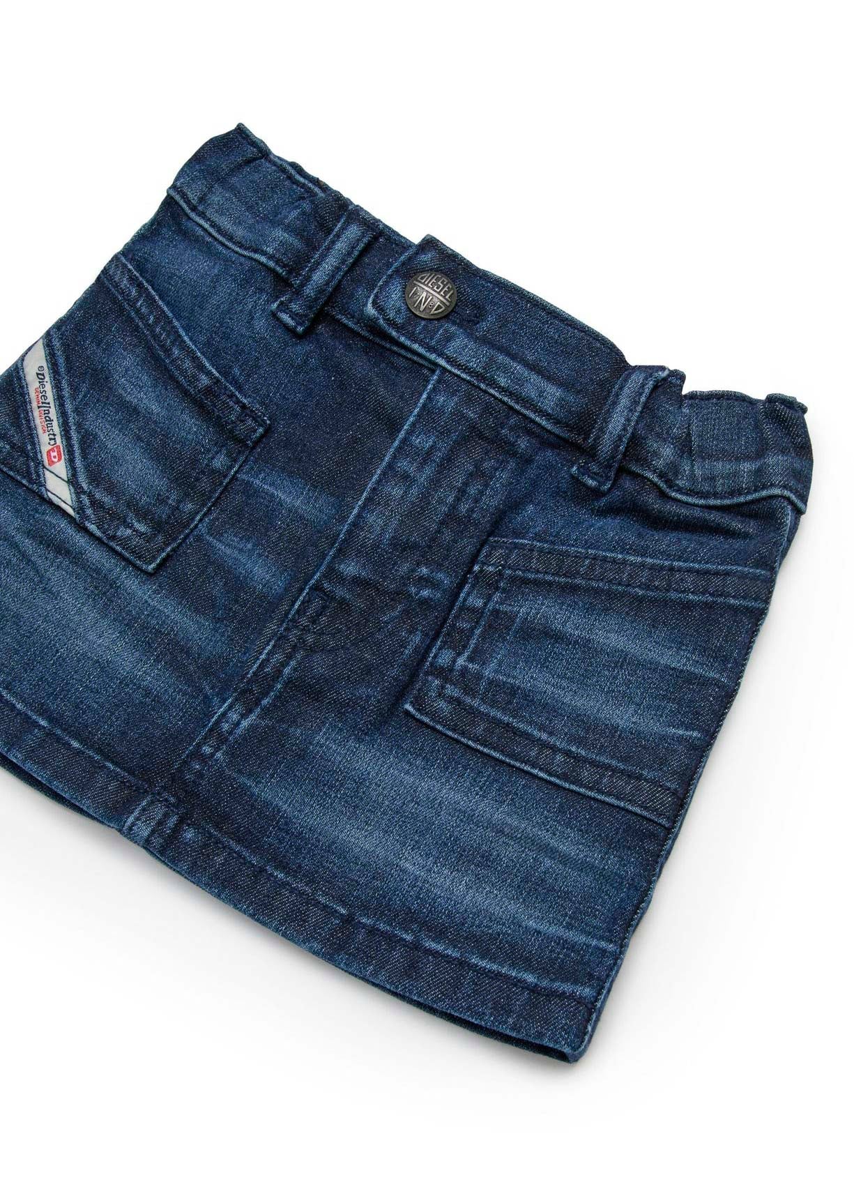 Diesel Kids Gonna Denim Scuro per Neonate
