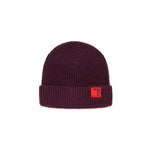 Max & Co Kids Cappello Beanie Bordeaux per Bambine