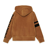 Dsquared2 Kids Felpa con Cappuccio Marrone per Bambini