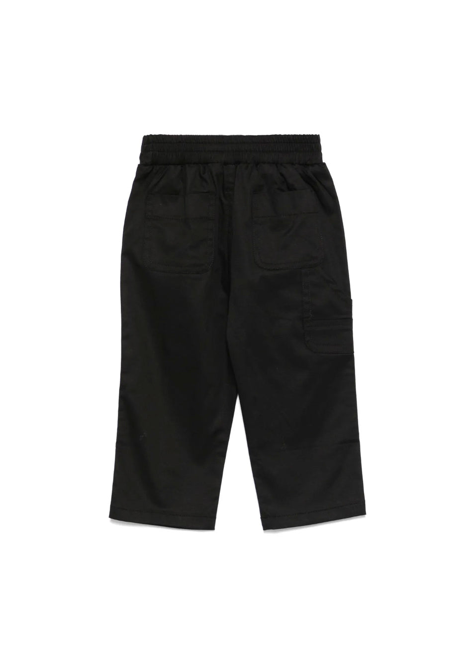 Iceberg Kids Pantaloni Neri con Logo per Neonati