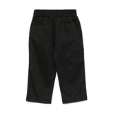 Iceberg Kids Pantaloni Neri con Logo per Neonati