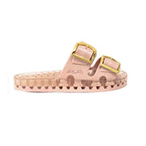 Sensi Kids Flamingo Sandalo Cipria Doppia Fascia per Bambine (lato)