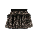 Angel's Face Gonna Leopardata nera per Bambine