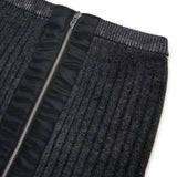 Diesel Kids Gonna a Costine con Zip Nera per Bambine