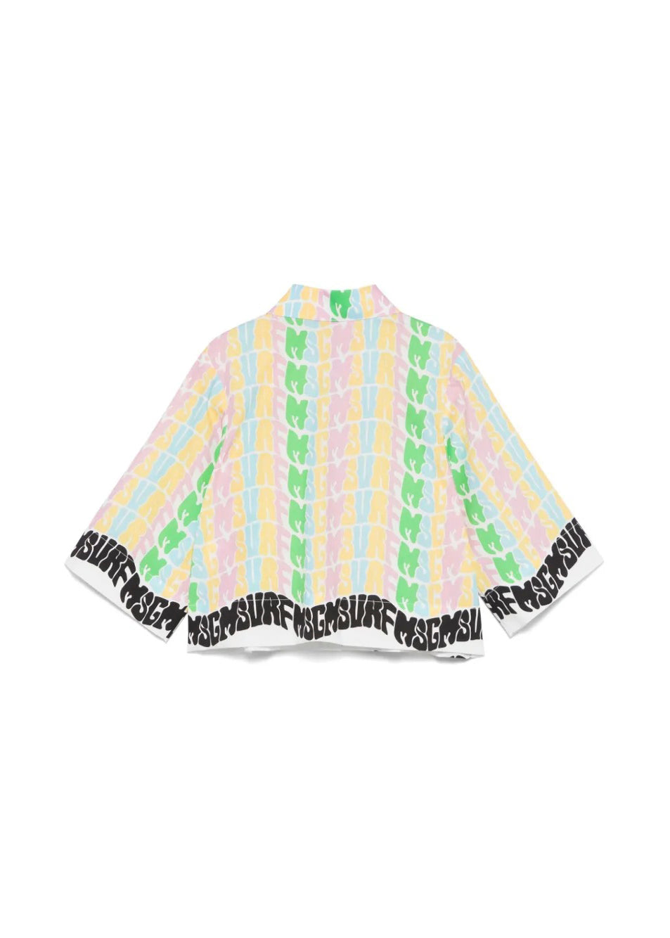 MSGM Kids Camicia Multicolor per Bambine